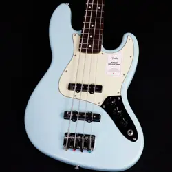 FENDER MADE IN JAPAN JUNIOR COLLECTION JAZZ BASS SATIN DAPHNE BLUE W/GIG
