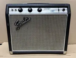 VINTAGE 1969 FENDER CHAMP AMP SILVERFACE AA764 (TUBE)