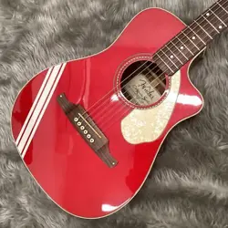 FENDER MALIBU CE MUSTANG CANDY APPLE RED