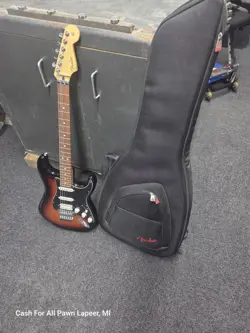 2022 FENDER STRATOCASTER HHS FLOYD ROSE PAU FERRER BROWN SUNBURST MEXICO W CASE