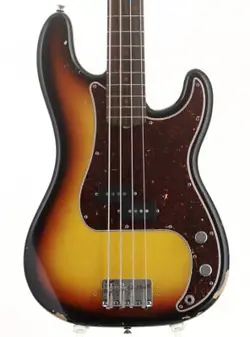 FENDER NEW AMERICAN VINTAGE 63 PRECISION BASS 3TONE SUNBURST