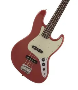 FENDER MADE IN JAPAN TRADITIONAL 60S JAZZ BASS ROSEWOOD FINGERBOARD FIESTA RED W