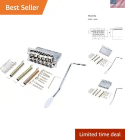 COMPLETE CHROME TREMOLO ASSEMBLY FOR FENDER STRATOCASTER - 1954-2005 MODELS