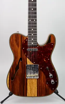 USED 2019 FENDER CUSTOM SHOP ARTISAN COCOBOLO THINLINE TELECASTER NOS