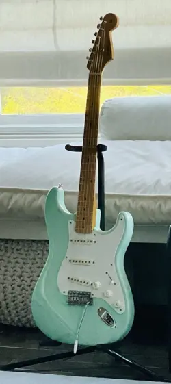 2004 FENDER CLASSIC 50S STRATOCASTER ALDER MMEX SEAFOAM GREEN