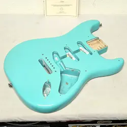 2023 FENDER AMERICAN VINTAGE II 1957 STRAT BODY SURF GREEN NITRO FOR USA GUITAR