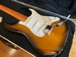 ELECTRIC GUITAR FENDER USA AMERICAN VINTAGE '57 STRATOCASTER 1984 SUNBURST