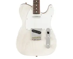 OPEN BOX FENDER JIMMY PAGE MIRROR TELECASTER - WHITE BLONDE W/ROSEWOOD FB