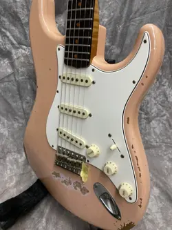 FENDER CUSTOM SHOP 2019 LTD RST TOMATILLO STRAT MOD USED ELECTRIC GUITAR