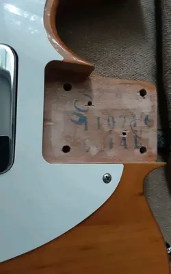 FENDER TELECASTER LOADED