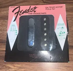 GENUINE FENDER PURE VINTAGE '64 TELECASTER/ PICKUP SET