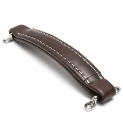 COFFEE LEATHER STYLE GUITAR AMPLIFIER HANDLE STRAP FOR FENDER AMP INSTRUMENTS A