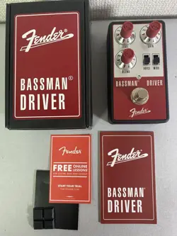 FENDER BASSMAN DRIVER BASS EFFECTOR OPERATION CONFIRMED