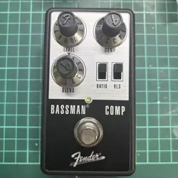 FINAL FENDER BASSMAN COMP BASS EFFECTOR OPERATION CONFIRMED