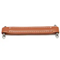 BROWN LEATHER STYLE GUITAR AMPLIFIER REPAIR HANDLE FOR FENDER AMPEG AMPS AMP KK