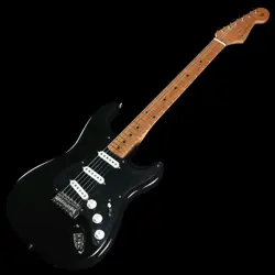 NEW FENDER / FSR VINTERA II 50S STRATOCASTER ROASTED MAPLE BLACK S/N: MX24091400