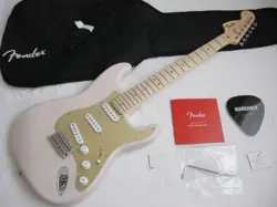 ELECTRIC GUITAR FENDER FSR 1966 STRATOCASTER WHITE JAPAN