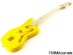 FSR FENDER SQUIER AFFINITY JAGUAR BODY & NECK MAPLE GRAFFITI YELLOW