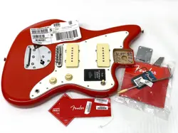 ALNICO V FENDER JAZZMASTER LOADED BODY PLAYER II SERIES RED ELECTRIC GUITAR JM