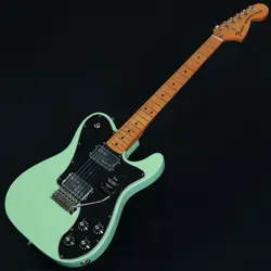FENDER VINTERA II 70S TELECASTER DELUXE WITH TREMOLO MAPLE SURF GREEN #GG8Y4