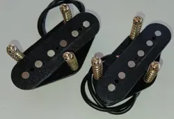 SCRATCH N DENT TELE GUITAR PICKUPS - ALNICO - PARTS TO FIT FENDER TELECASTER