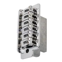 FOR FENDER STRATOCASTER STRAT ELECTRIC GUITAR PARTS CHROME TREMOLO BRIDGE SYSTEM