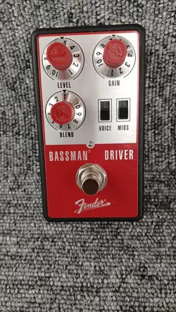 COMPACT PEDAL MODEL BASSMAN DRIVER FENDER E2E65