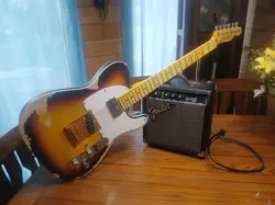 AMERICAN FENDER TELECASTER 2019, CUSTOM ROAD WORN LOOK, BUT NOT WORN NEW USED...