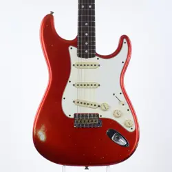 FENDER CUSTOM SHOP MBS 1965 STRATOCASTER RELIC BY GREG FESSLER CANDY APPLE RED