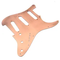 ALUMINUM RED COPPER GUITAR PICKGUARD SCRATCH PLATE FOR FENDER ST STRAT