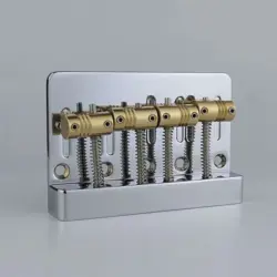 4 STRING ELECTRIC BASS BRASS SADDLES BRIDGE FOR SCHECTER/IBANEZ/ESP LTD/FENDER