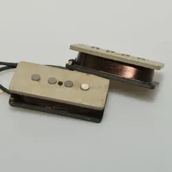 VINTAGE ALNICO 5 BASS GUITAR PICKUPS SET FOR FENDER PRECISION BASS PB