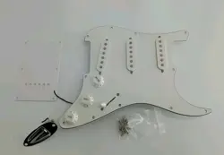 2000'S STARCASTER BY FENDER STRAT LOADED PICKGUARD CERAMIC SSS