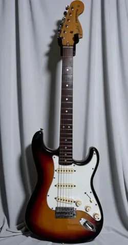 FENDER JAPAN ST71-85TX SUNBURST ELECTRIC GUITAR WITH TEXAS SPECIAL PICKUPS