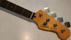 UNPLAYED FENDER SQUIER CLASSIC VIBE '60S PRECISION BASS NECK LOADED  W/TUNERS