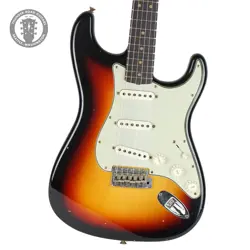 NEW FENDER CUSTOM SHOP '64 STRATOCASTER JOURNEYMAN RELIC 3 TONE SUNBURST