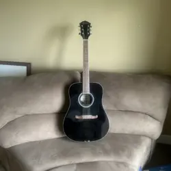 FENDER FA-125 DREADNOUGHT BLACK