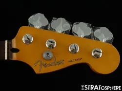 FENDER PLAYER II JAZZ BASS NECK & TUNERS GUITAR ROLLED EDGES MODERN 