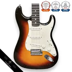FENDER AMERICAN STRATOCASTER 3COLOR SUNBURST ELECTRIC GUITAR