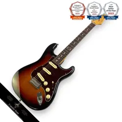 FENDER AMERICAN PROFESSIONAL II STRATOCASTER ELECTRIC GUITAR WITH HARD CASE