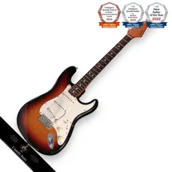 FENDER AMERICAN VINTAGE 62 STRATOCASTER SUNBURST ALDER BODY