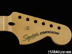 FENDER SQUIER AFFINITY SERIES STRAT NECK, GUITAR STRATOCASTER, MAPLE