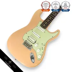 FENDER FSR AMERICAN STANDARD LIPSTICK STRATOCASTER SHELL PINK GUITAR