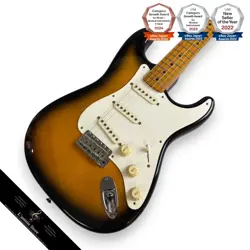 FENDER AMERICAN VINTAGE 57 STRATOCASTER 1997 WITH HARD CASE ACCESSORIES