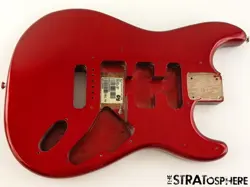 FENDER SQUIER CLASSIC VIBE 60S STRATOCASTER STRAT BODY, CANDY APPLE RED