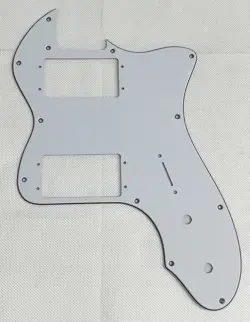 WHITE 3-PLY FOR FIT FENDER CLASSIC SERIES '72 THINLINE TELE GUITAR PICKGUARD