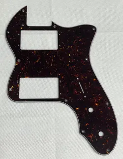 BROWN TORTOIS 4-PLY FIT FENDER CLASSIC SERIES '72 THINLINE TELE GUITAR PICKGUARD