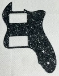 BLACK PEARL 4-PLY FIT FENDER CLASSIC SERIES '72 THINLINE TELE GUITAR PICKGUARD