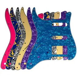 FOR US LEFT HANDED FENDER 11 SCREW SSH PAF STRAT GUITAR PICKGUARD & BACK PLATE