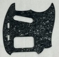 BLACK PEARL 2 PLY FOR FIT FENDER KURT COBAIN MUSTANG HS STYLE GUITAR PICKGUARD